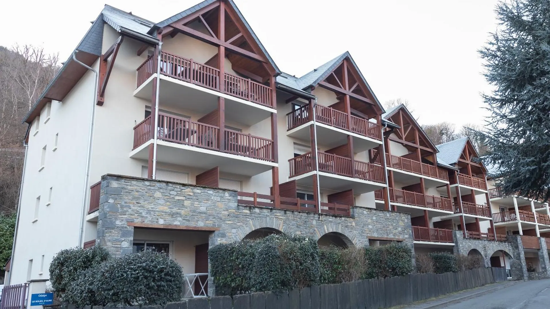 T2 Avec Piscine Couverte Et Parking Saint-Lary-Soulan Lägenhet